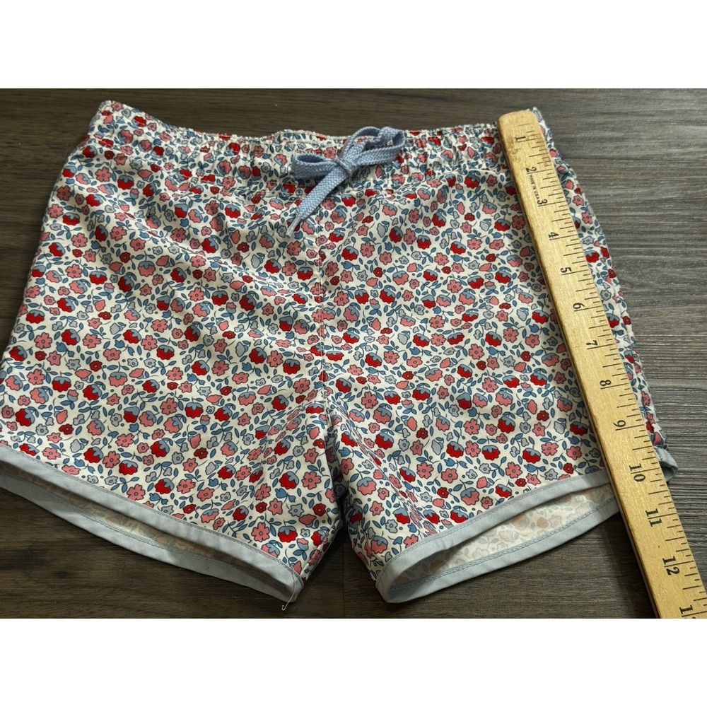 Minnow Swim Boys Boardie Trunks 7/8 Floral Shorts Coastal Preppy USA Beach - Picture 3 of 6
